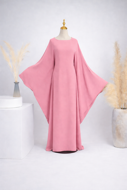 Blooms Adjustable Batwing Maxi Abaya Dress